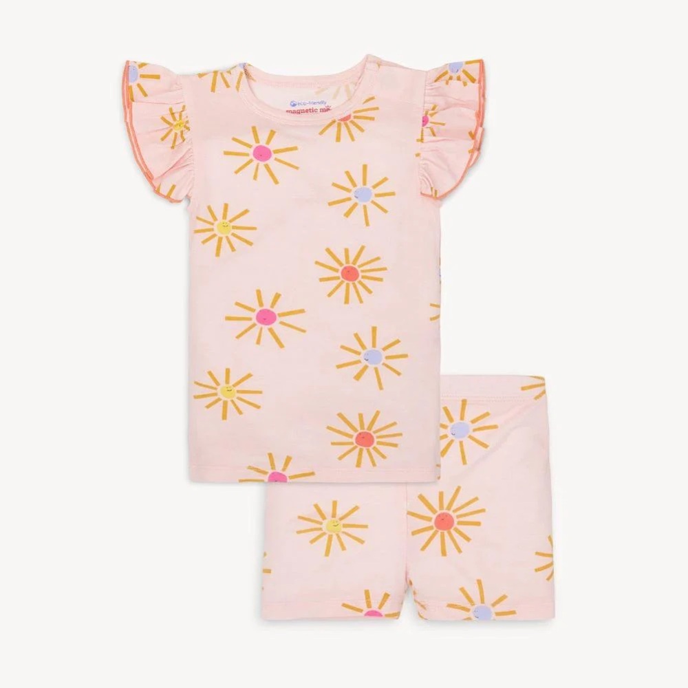 Magnetic Me Put On Your Sunnies Pajama Set 4T NEW NWT